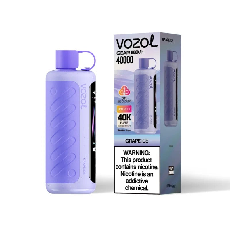 VOZOL Gear Hookah 40000 Puffs Disposable Vape