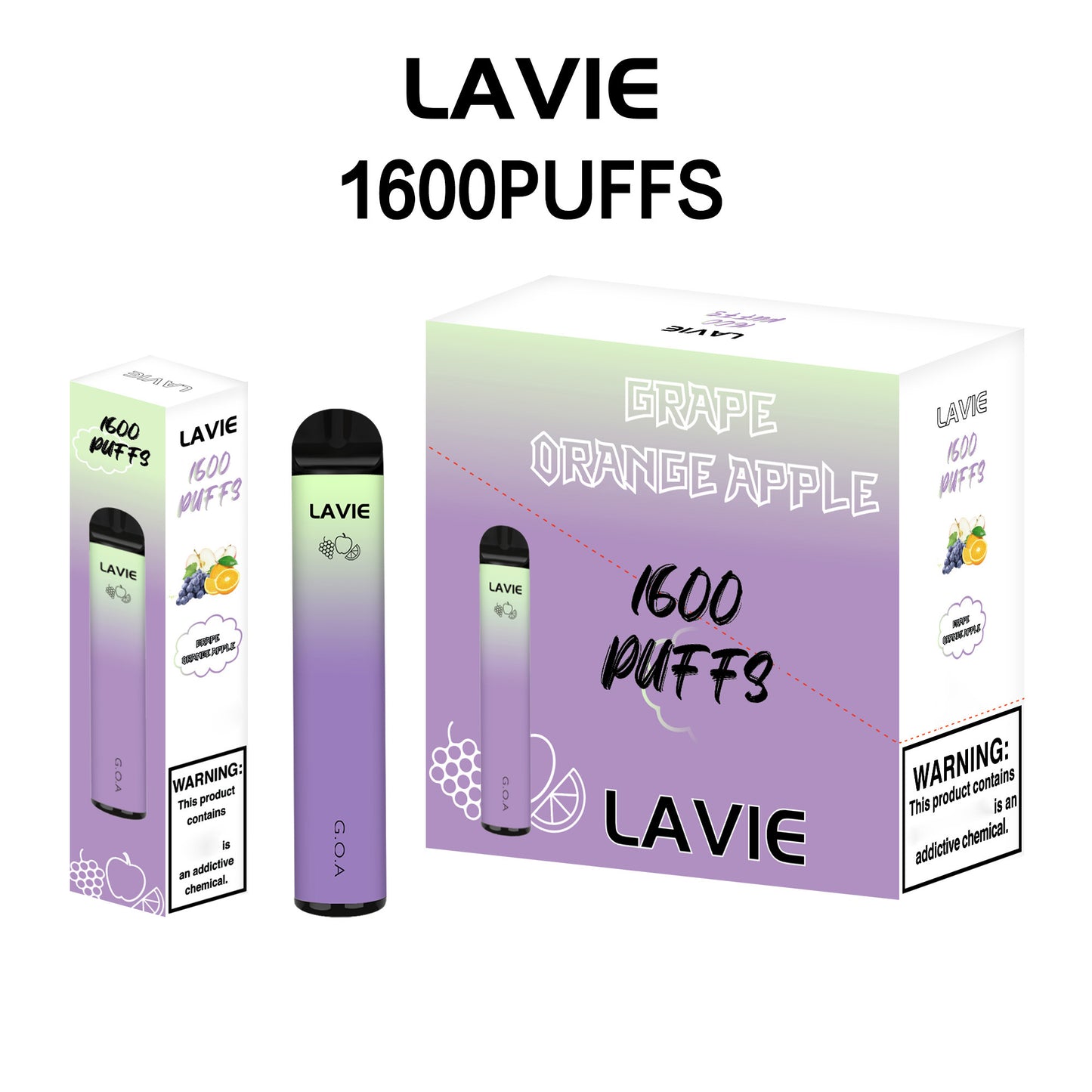 Lavie Bar 1600 Puffs Disposable Vape