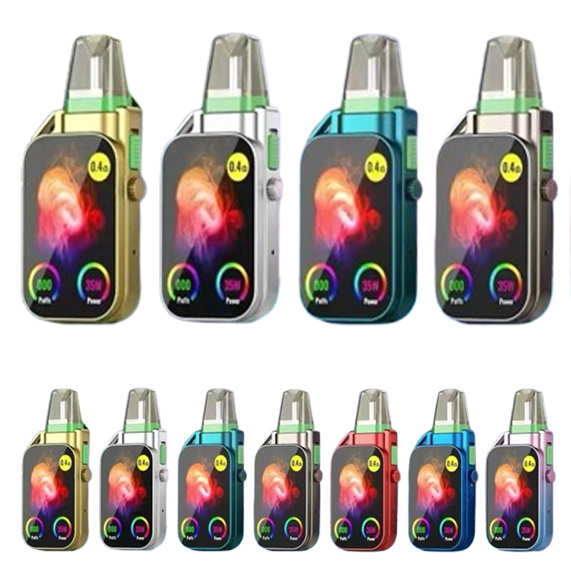 Custom Your Own Brand Logo OEM Full Touch Screen Smart Vape