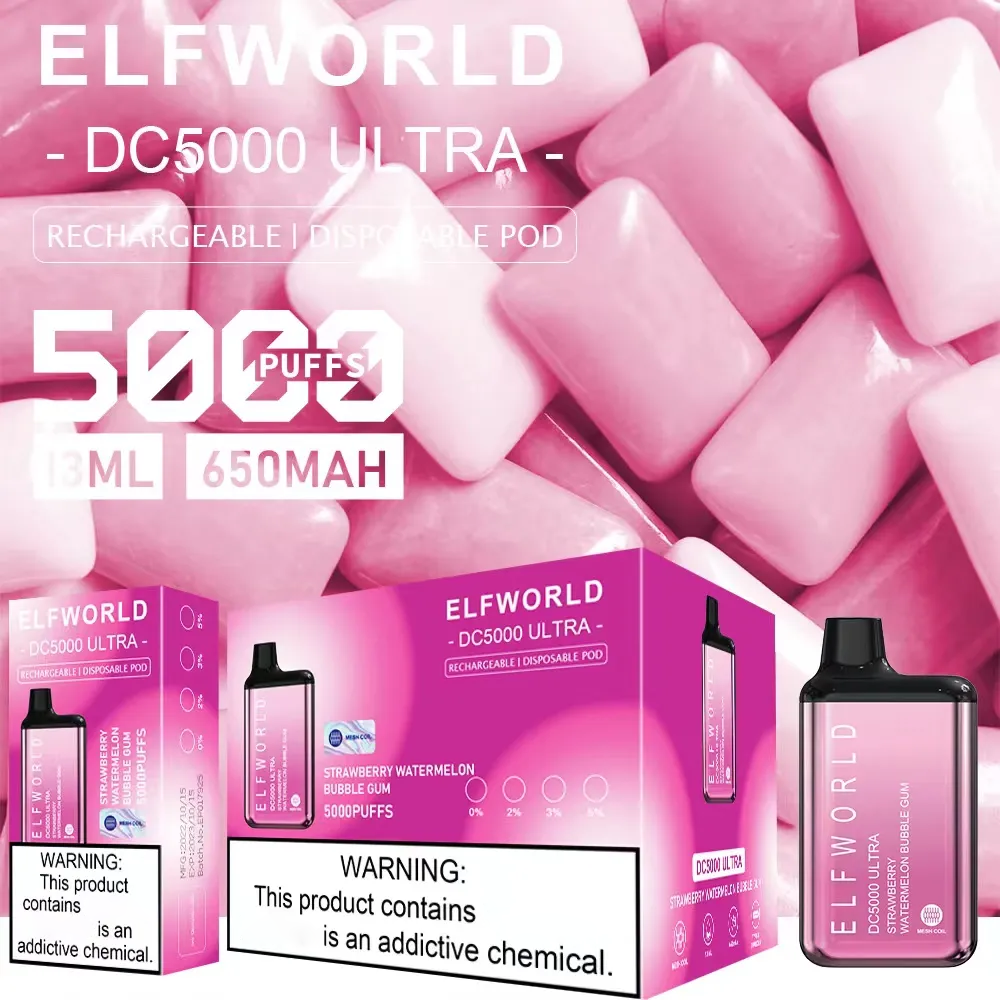 ELFWORLD DC5000 ULTRA Disposable Vape