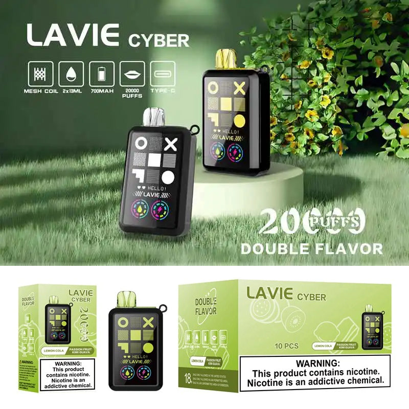 Lavie Cyber 20000 Puffs Dual Flavors Disposable Vape