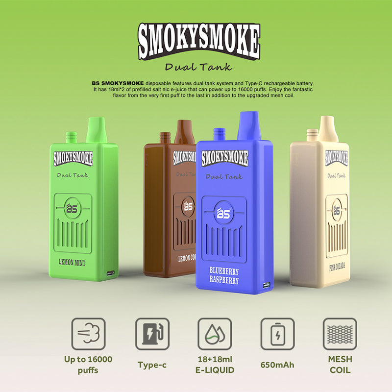 Breze stiik BS SMOKYSMOKE 16000 Puffs Disposable Vape