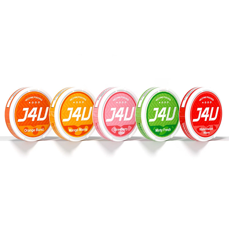 J4U Mini Strong Strength Nicotine Pouches