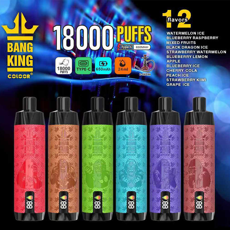 Bang King 18000 Puffs Disposable Vape