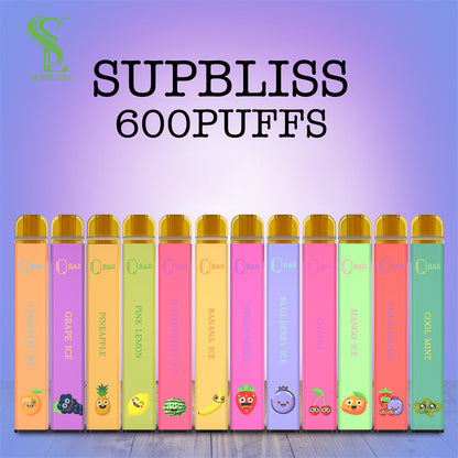 SUBLISS Qbar 600 Puffs Disposable Vape