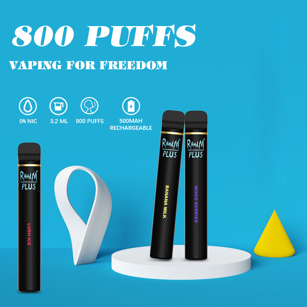 RandM Plus 800 Puffs Disposable Vape