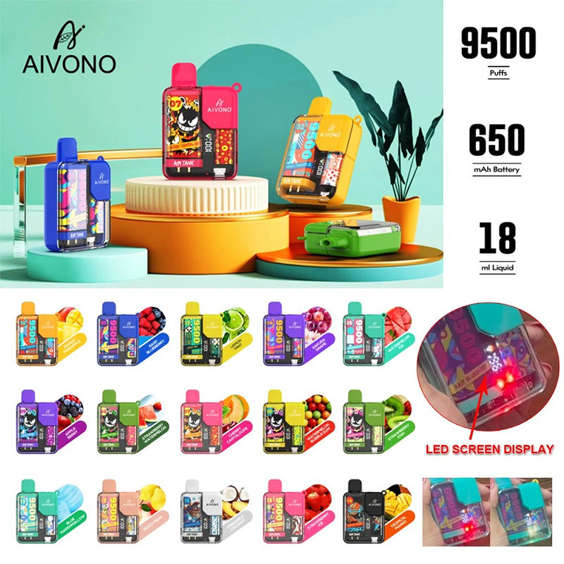 AIVONO 9500 Puffs Disposable Vape