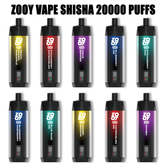 ZOOY Vape Shisha 20000 Puffs  Disposable Vape