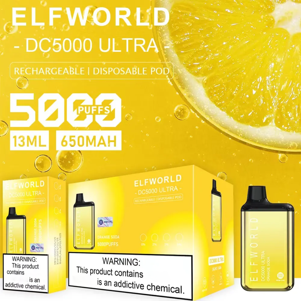 ELFWORLD DC5000 ULTRA Disposable Vape