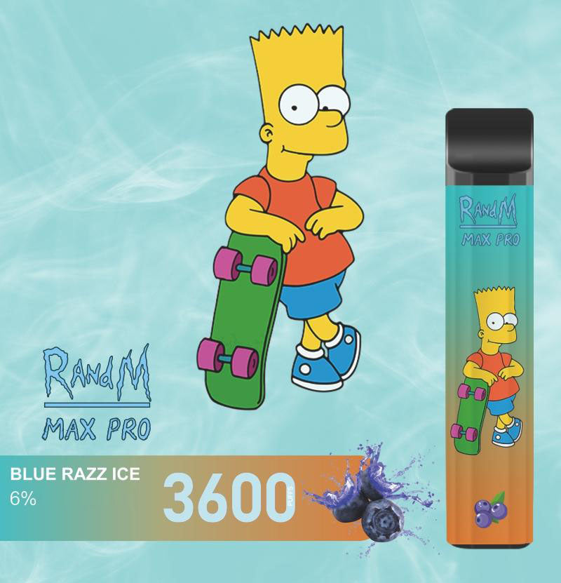 RandM Max Pro 3600 Puffs Disposable Vape