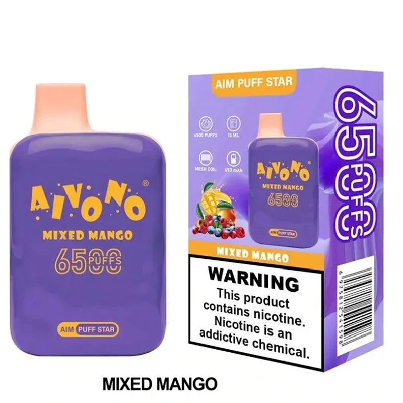 AIVONO 6500 Puffs Disposable Vape