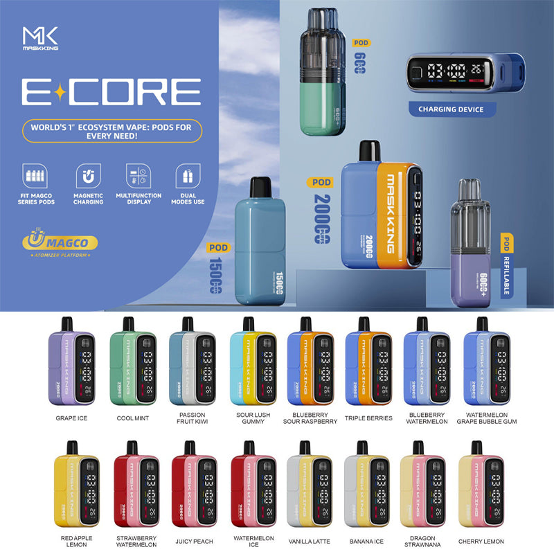 Maskking Ecore Kit 20000 Puffs Disposable Vape