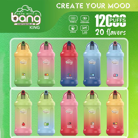 Bang King 12000  Puffs Disposable Vape