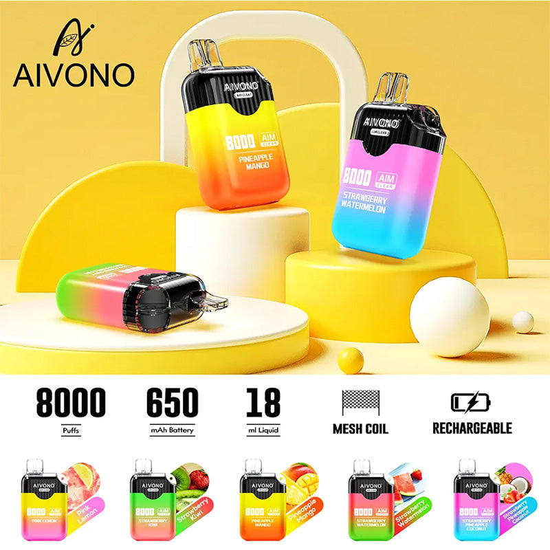 AIVONO 8000 Puffs Disposable Vape