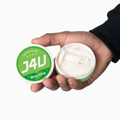 J4U Mini Strong Strength Nicotine Pouches