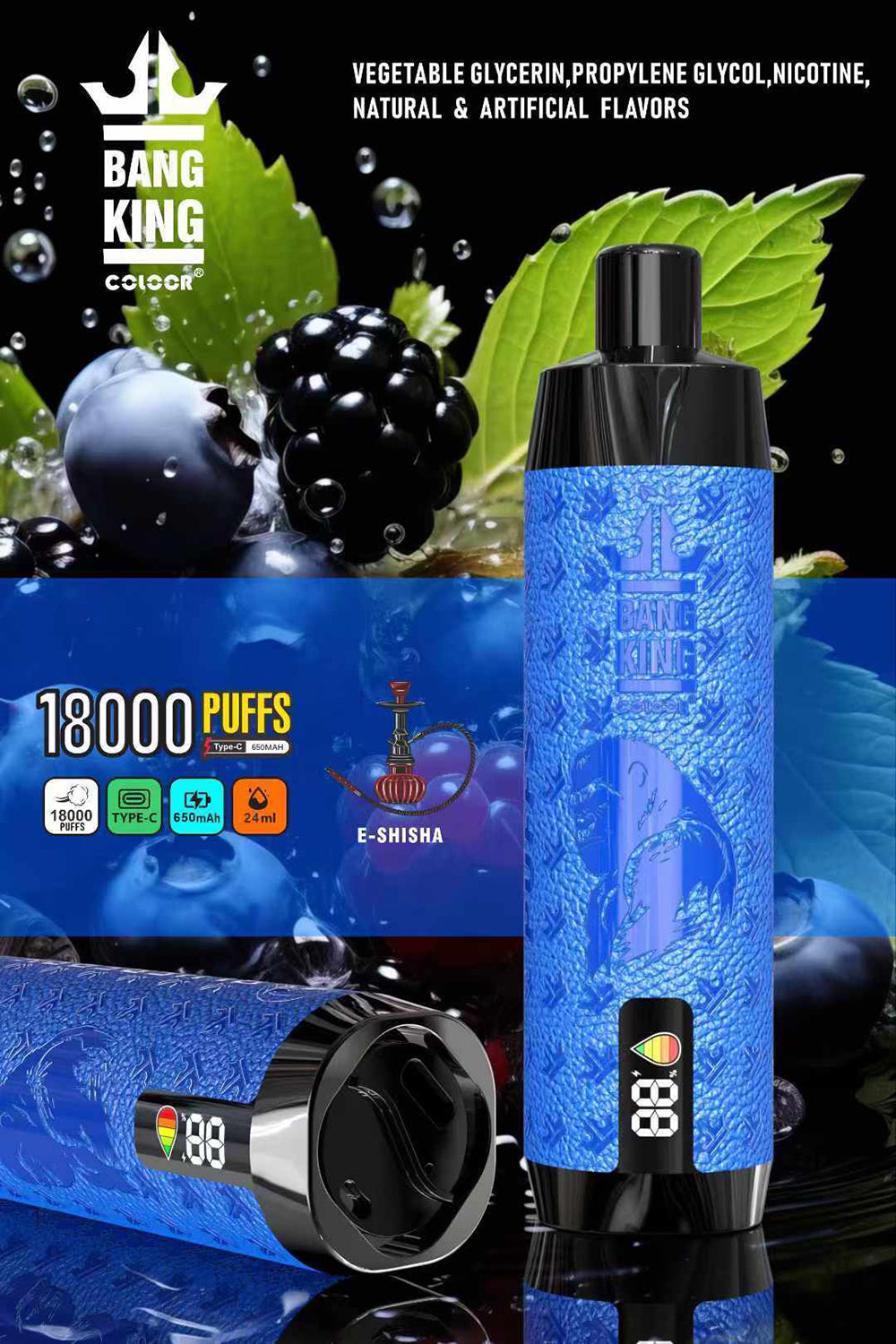 Bang King 18000 Puffs Disposable Vape