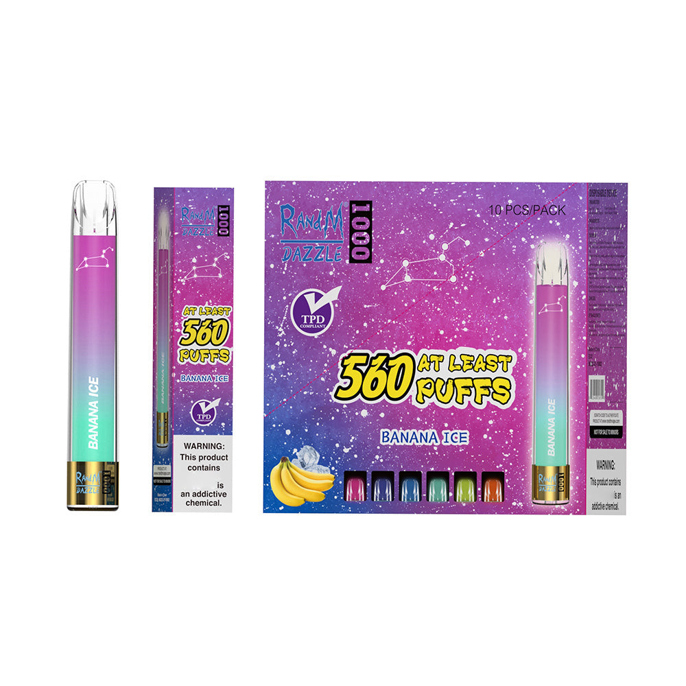 RandM dazzle TPD Version 1000 Puffs Disposable Vape