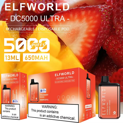 ELFWORLD DC5000 ULTRA Disposable Vape
