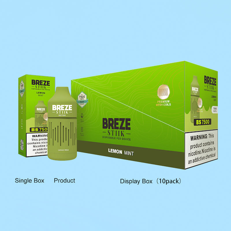 BREZE STIIK BS 7500 Puffs Disposable Vape