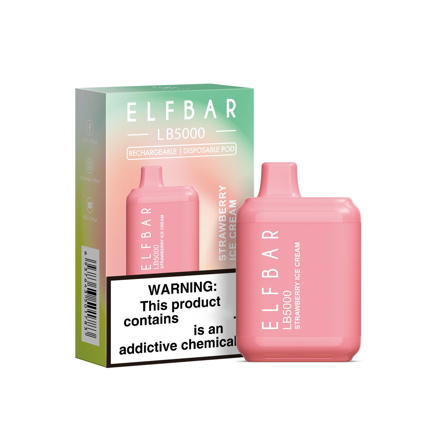 ELFBAR LB5000 Puffs Disposable Vape