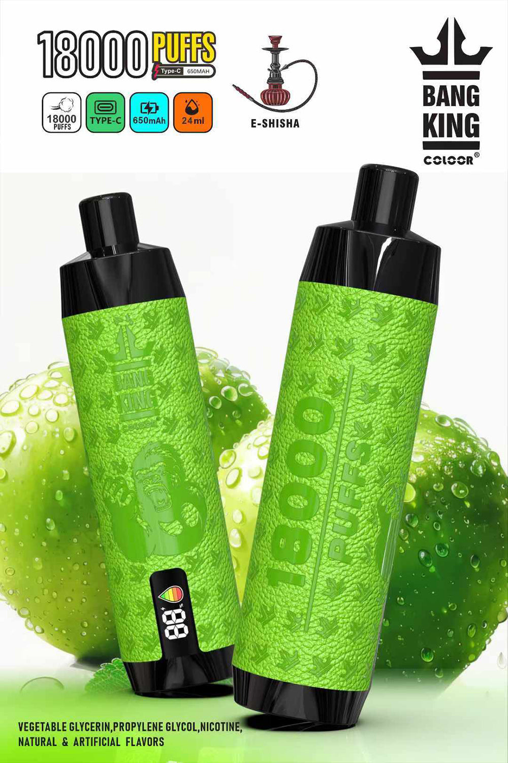 Bang King 18000 Puffs Disposable Vape