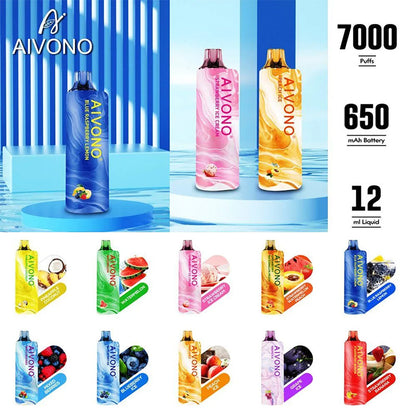 AIVONO 7000 Puffs Disposable Vape