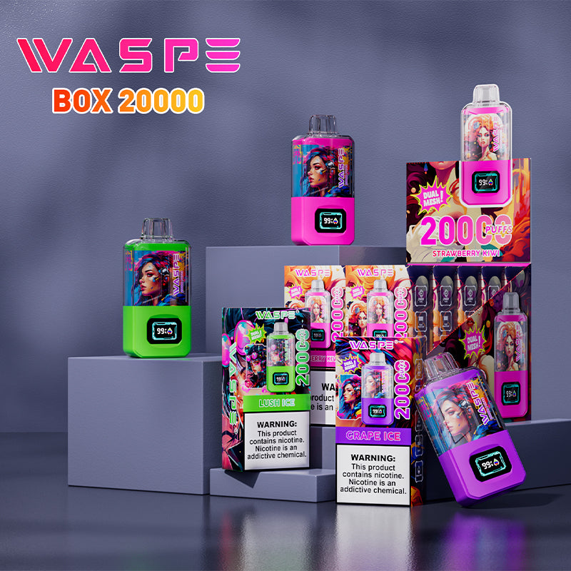 WASPE 20000 Puffs Dual Mesh Box Disposable Vape