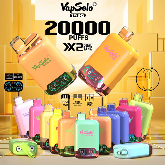 VapSolo 20000 Puffs Disposable Vape