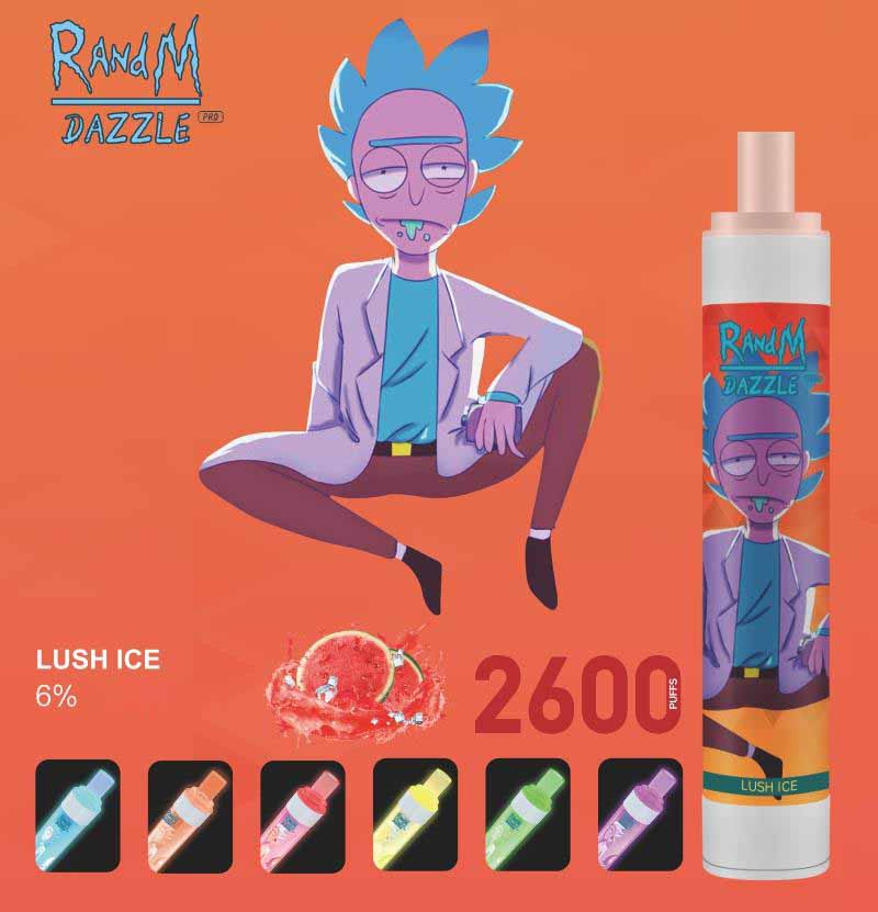 RandM DAZZLE 2600 Puffs Disposable Vape