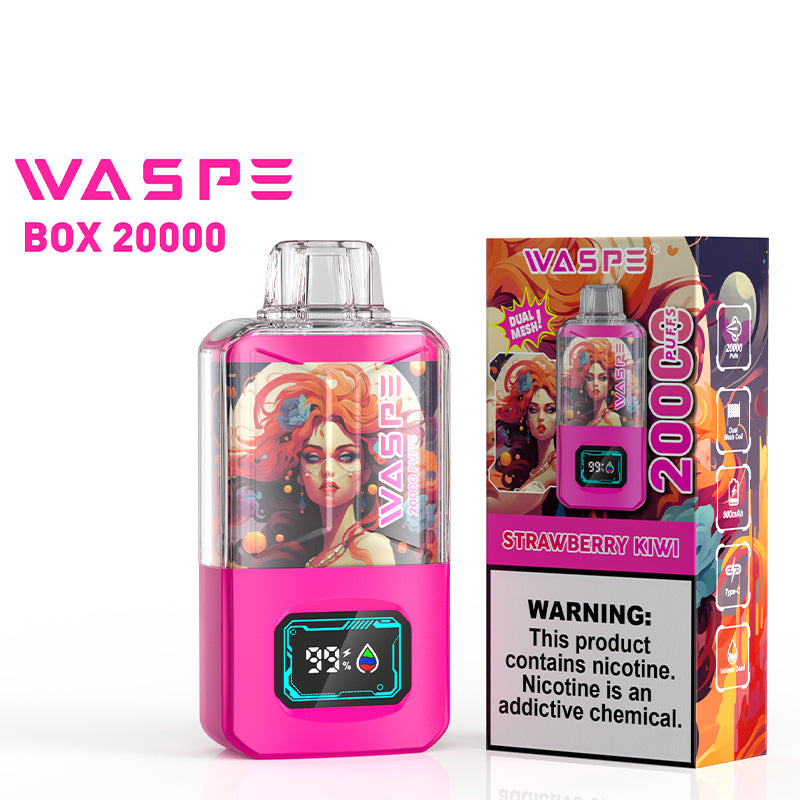 WASPE 20000 Puffs Dual Mesh Box Disposable Vape