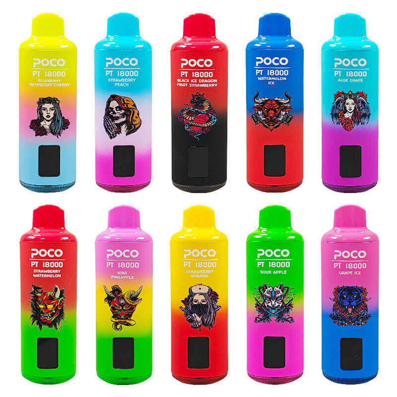 POCO PT18000 Disposable Vape 18K Puffs E-cigarettes Vaping | Vape Pen POCO PT18000 Disposable Vape 18K Puffs E-cigarettes Vaping | Vape Pen