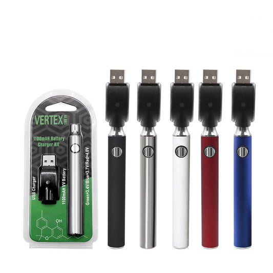 510 CBD Vape Pen Battery 350mAh  650mAh  900mAh  1100mAh