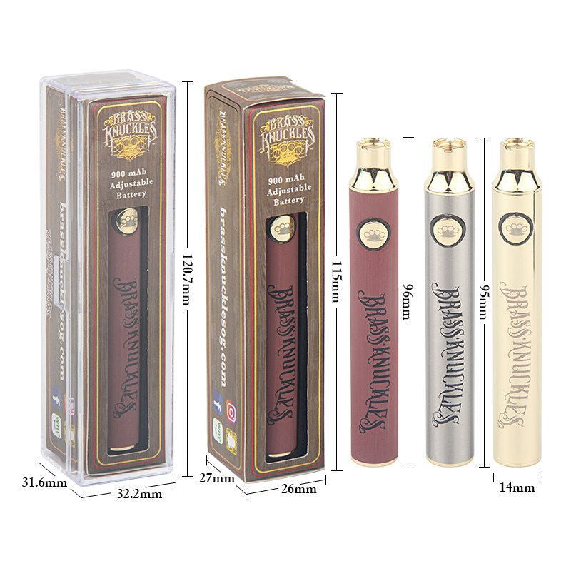 510 CBD Vape Pen Battery 650mAh  900mAh