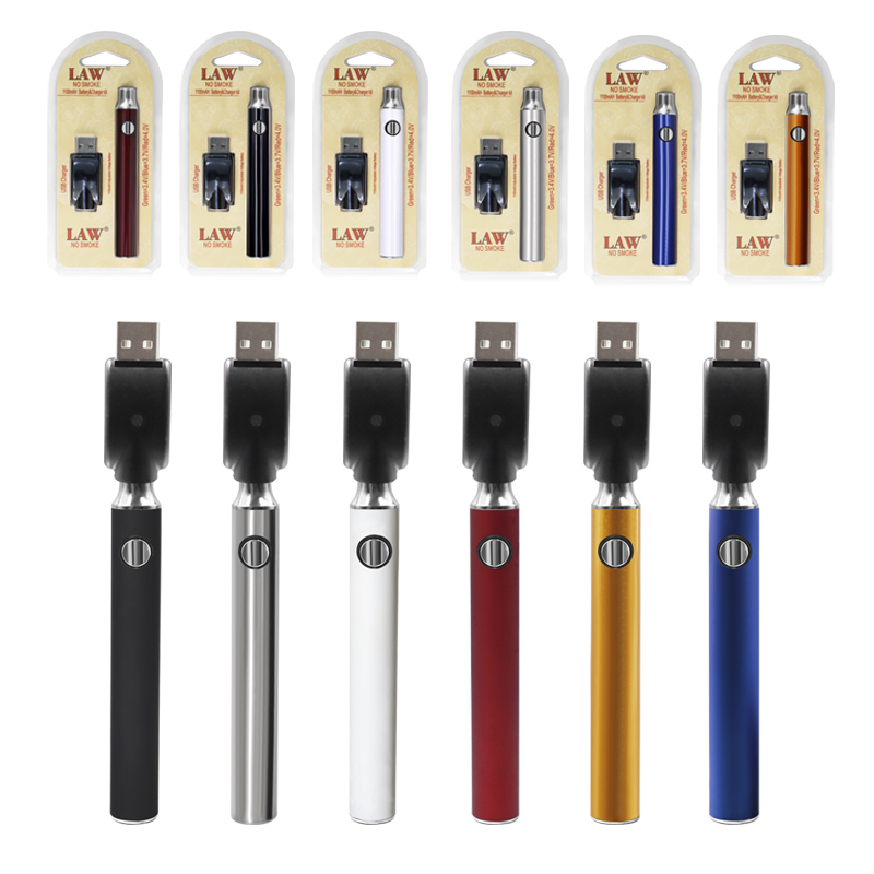 510 CBD Vape Pen Battery 350mAh  650mAh  900mAh  1100mAh