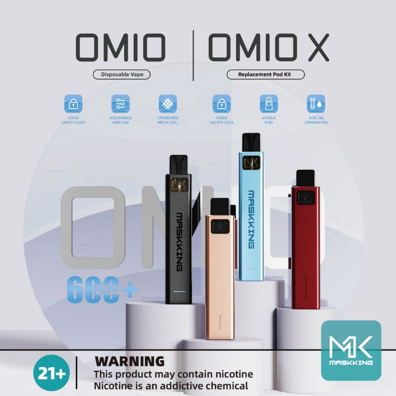 Maskking OMIO 600 Puffs Disposable Vape