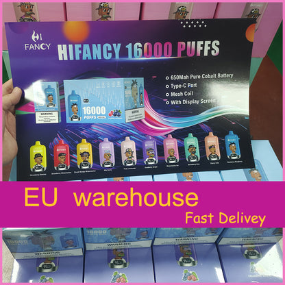 EU Warehouse Hifancy 16000 Puffs Disposable Vape