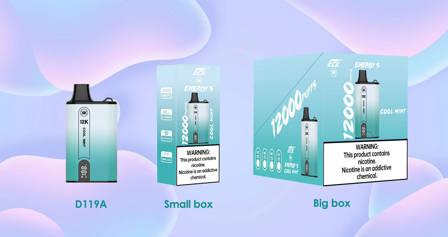 KK Energy 12000 Puffs Disposable Vape Kit