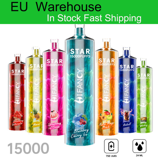 EU Warehouse Hifancy 15000 Puffs Disposable Vape