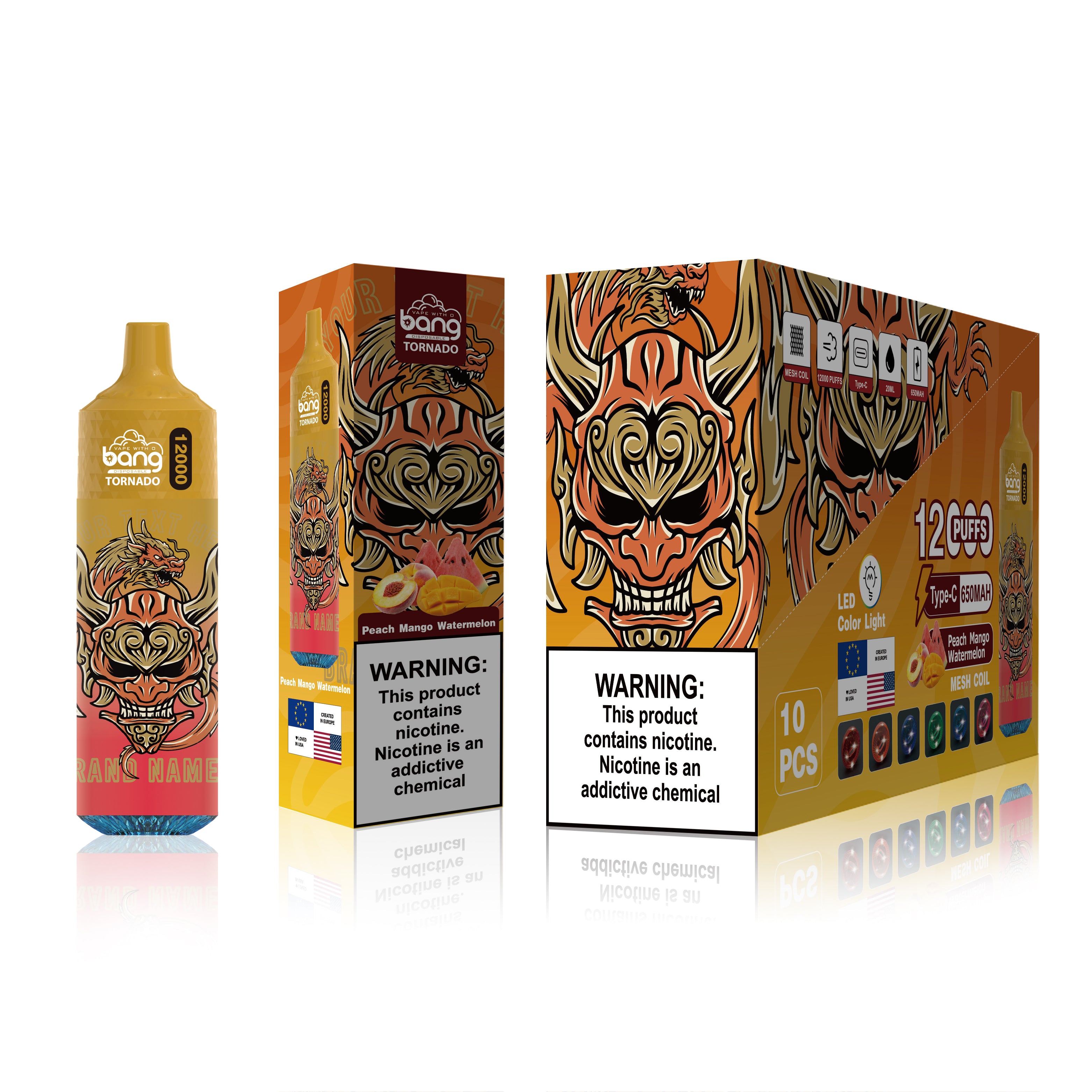 Bang Tornado 12000 Puffs Disposable Vape