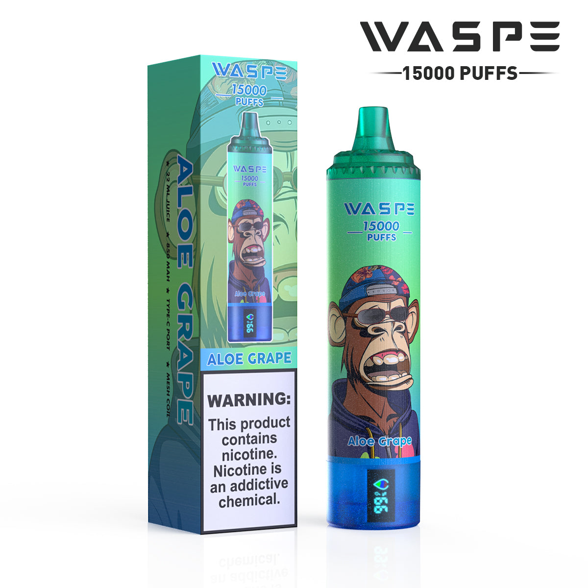WASPE 15000 Puffs Disposable Vape