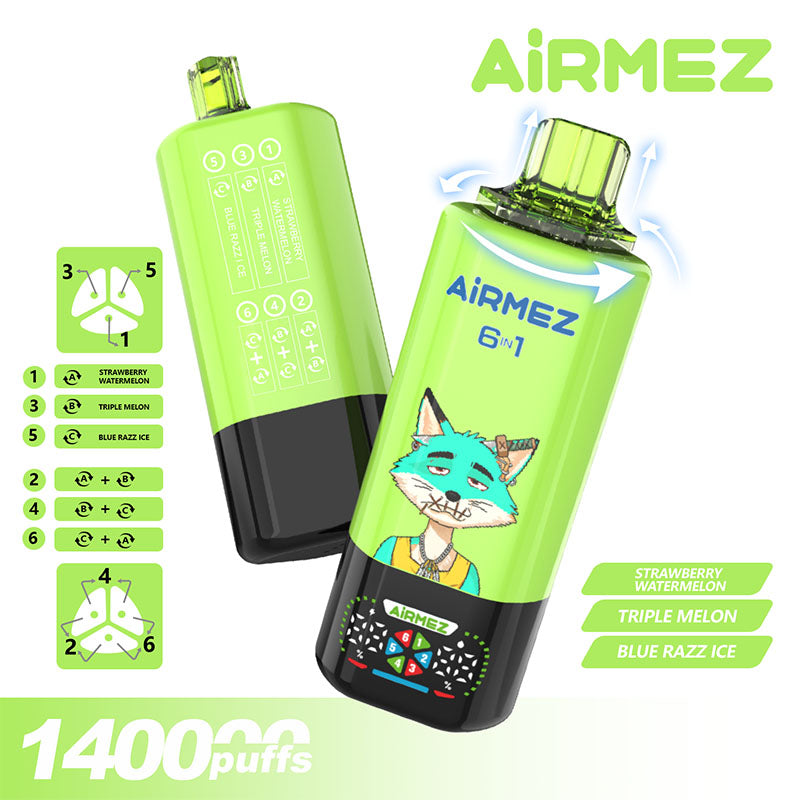 Airmez 140000 Puffs 6in1 Disposable Vape