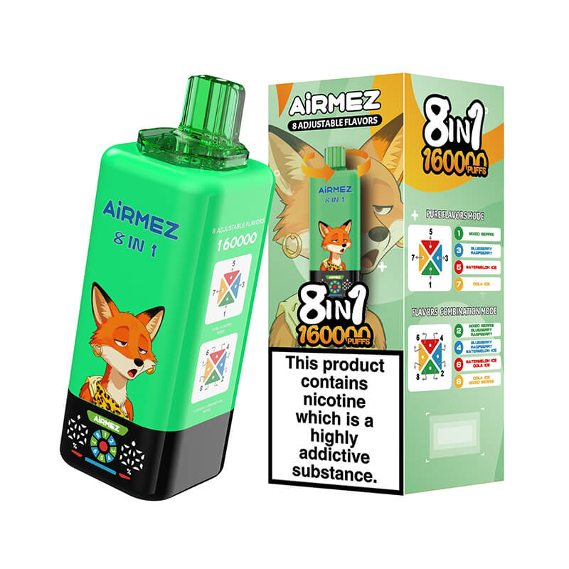 Airmez 160000 Puffs 8in1 Disposable Vape 160K E-cigarettes Vaping | Vape Pen Airmez 160000 Puffs 8in1 Disposable Vape 160K E-cigarettes Vaping | Vape Pen