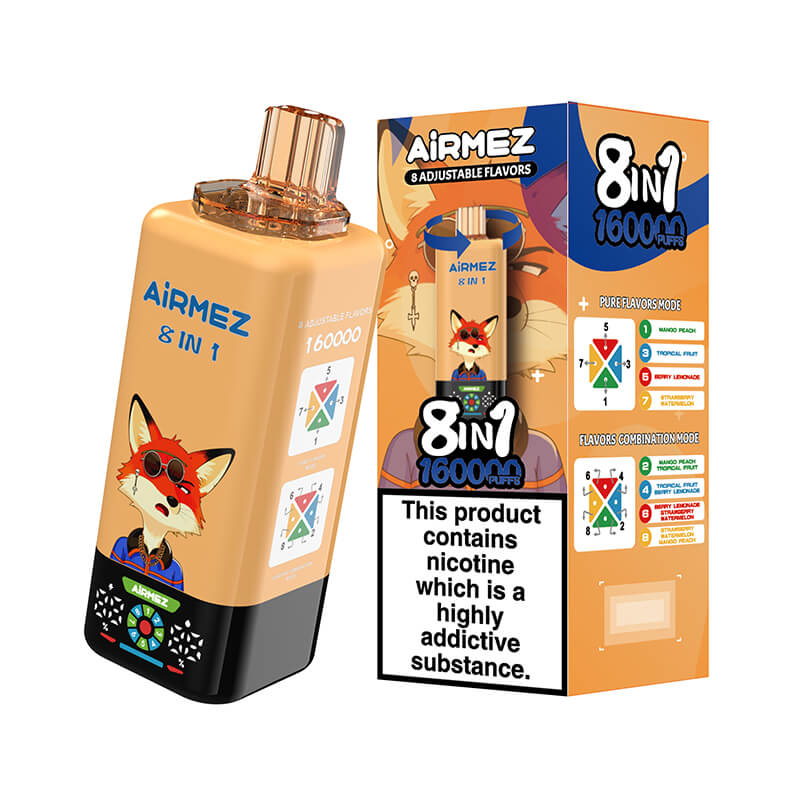 Airmez 160000 Puffs 8in1 Disposable Vape 160K E-cigarettes Vaping | Vape Pen Airmez 160000 Puffs 8in1 Disposable Vape 160K E-cigarettes Vaping | Vape Pen