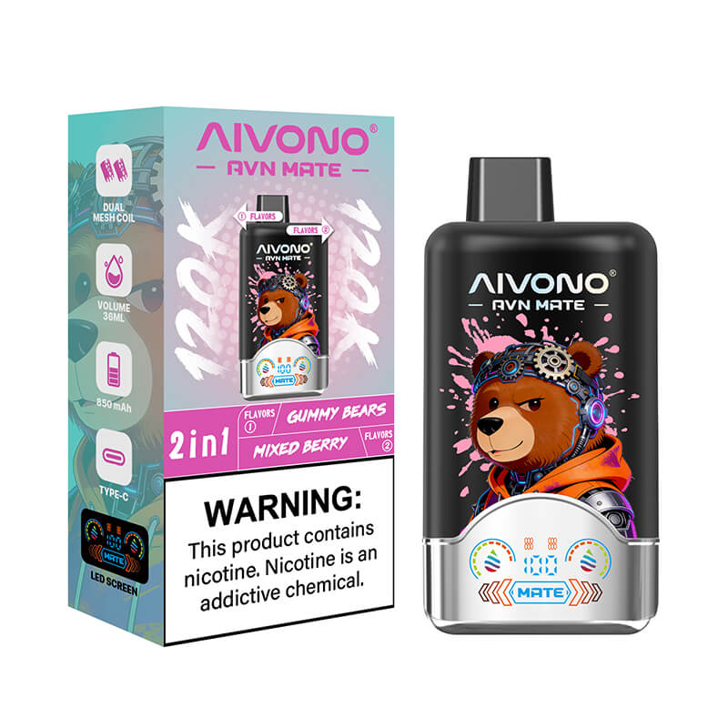 Aivono Avn  Mate 120000 Puffs 2in1 Disposable Vape