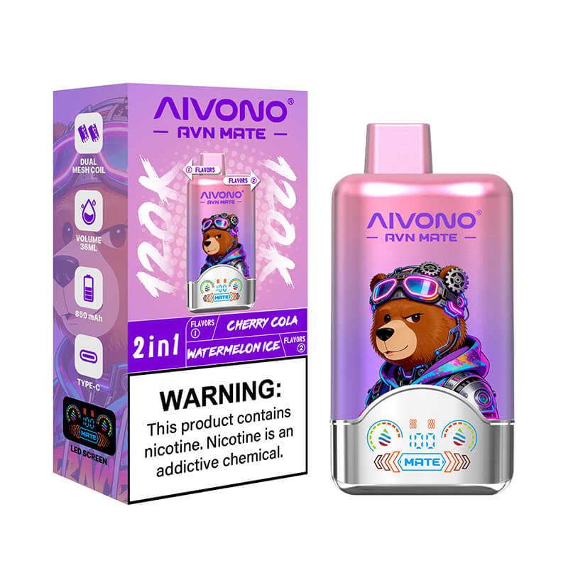Aivono Avn  Mate 120000 Puffs 2in1 Disposable Vape