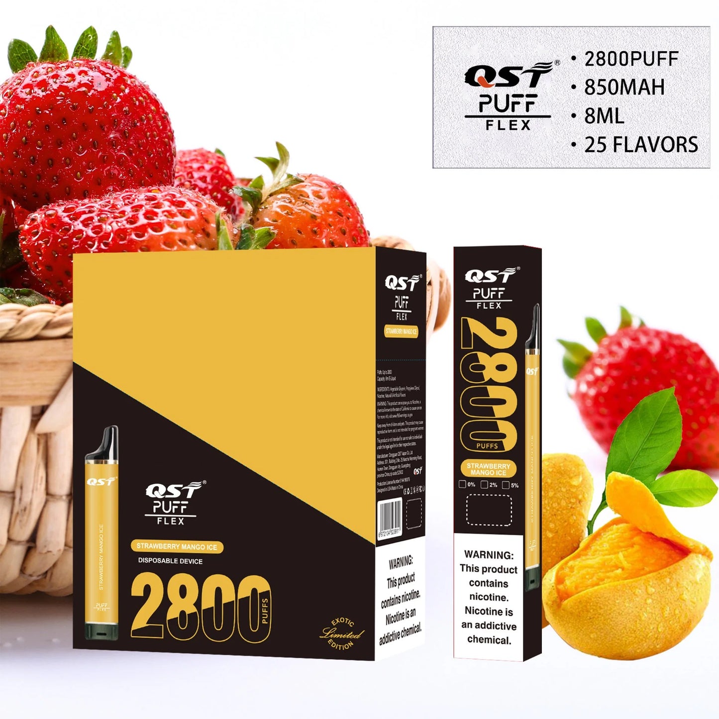 IQTE  Puff Filex 2800 Puffs Disposable Vape