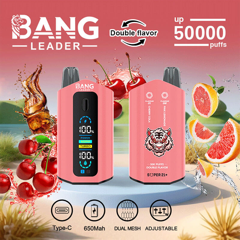 Bang Leader 50000 Puffs Dual Flavors Disposable Vape