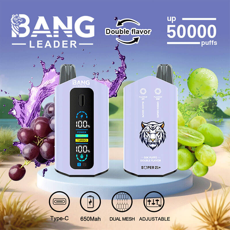 Bang Leader 50000 Puffs Dual Flavors Disposable Vape