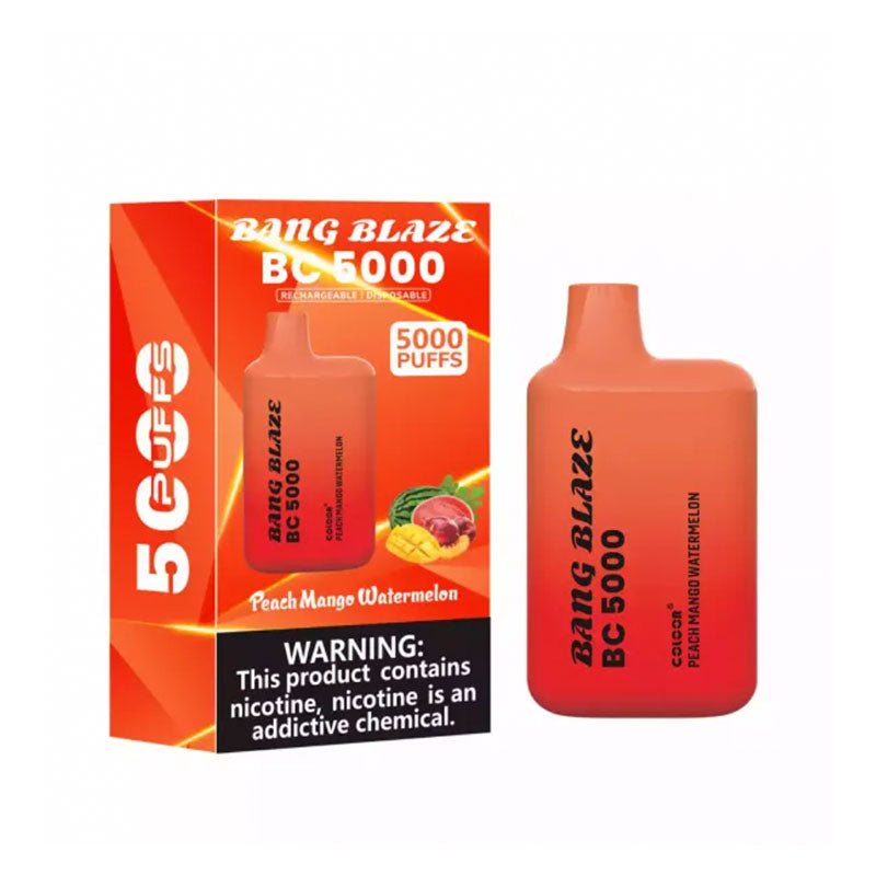 5000 puff disposable vape rechargeable Bang Blaze BC 5000 Puffs Disposable Vape 5K E-cigarettes Wholesale 5000 puff disposable vape rechargeable Bang Blaze BC 5000 Puffs Disposable Vape 5K E-cigarettes Wholesale