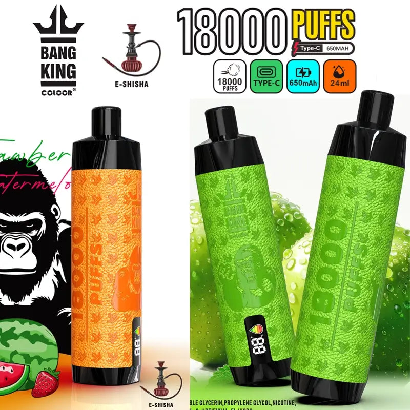 Bang King Shisha 18000 Puffs Disposable Vape